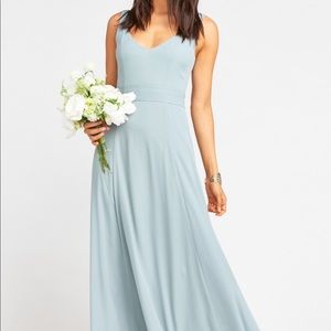 Show me your mumu Jenn bridesmaid dress